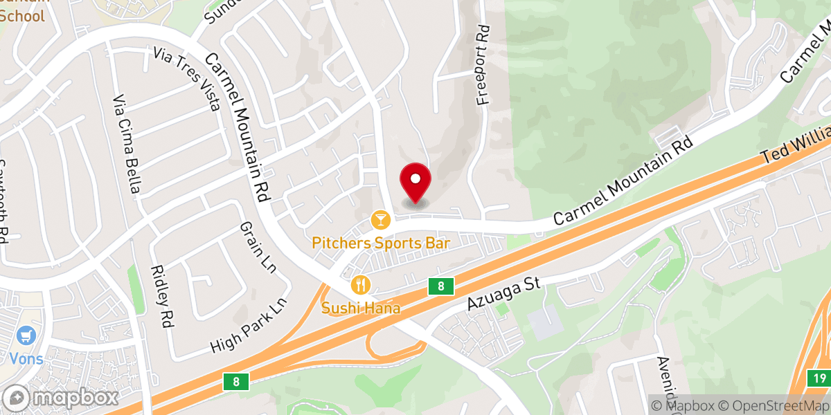 Map showing location of Mt Carmel Church-The Nazarene