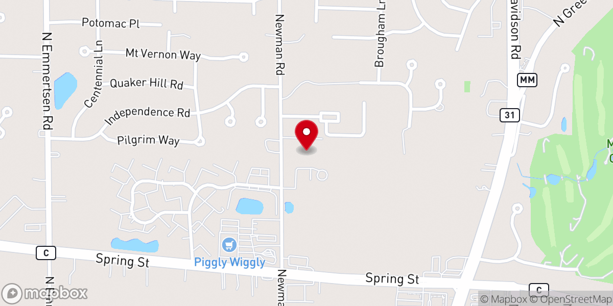 Map showing location of Word of Faith Family Church