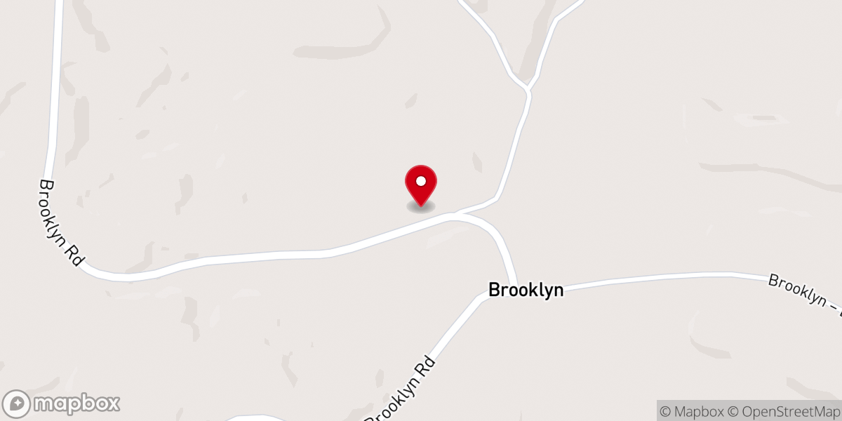 Map showing location of Brooklyn Missionary Babtist Church