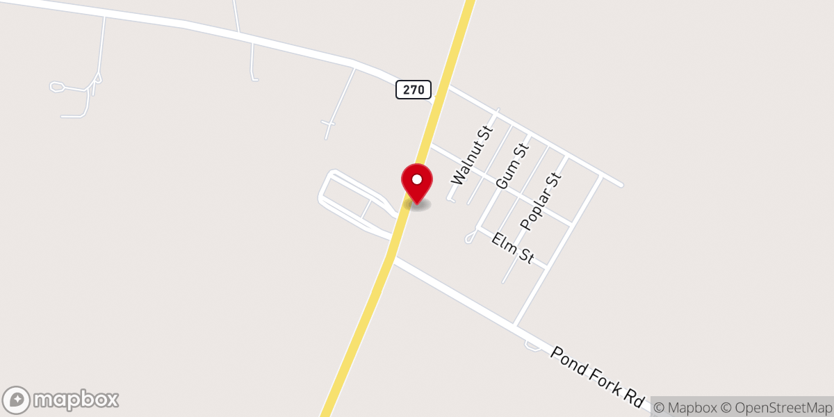 Map showing location of New Beginnings Ministry