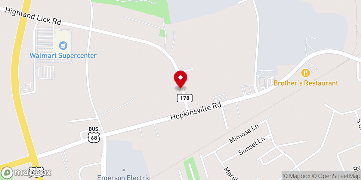 Map showing location of Living Word Fellowship