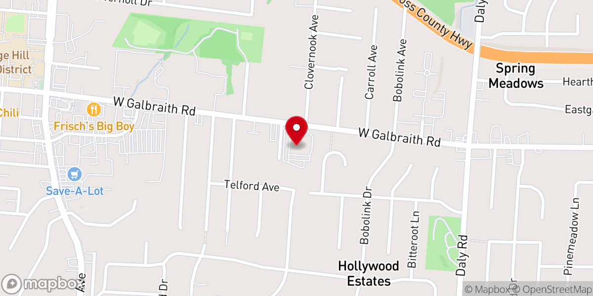 Map showing location of Lifespring Christian Church
