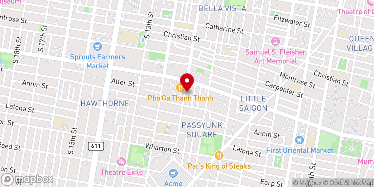 Map showing location of Acts Inc