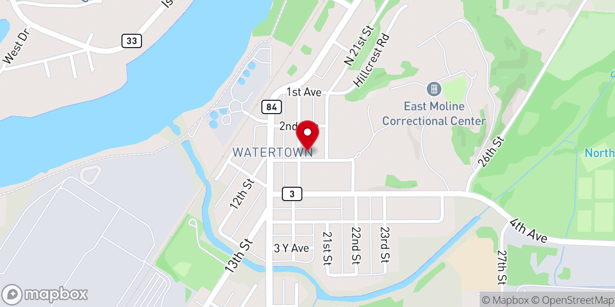 Map showing location of QC Mission
