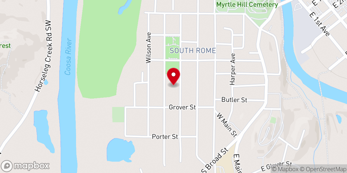 Map showing location of Greater Bethlehem Temple
