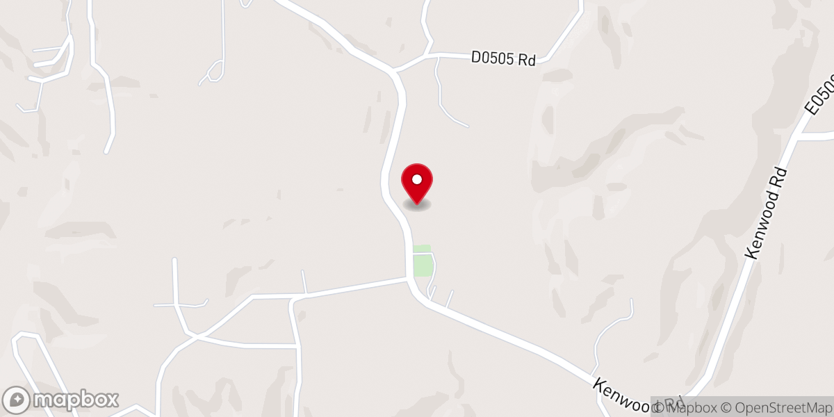 Map showing location of New Jordan Church