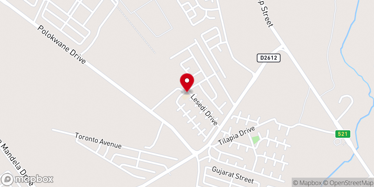 Map showing location of Covenant House Family Church