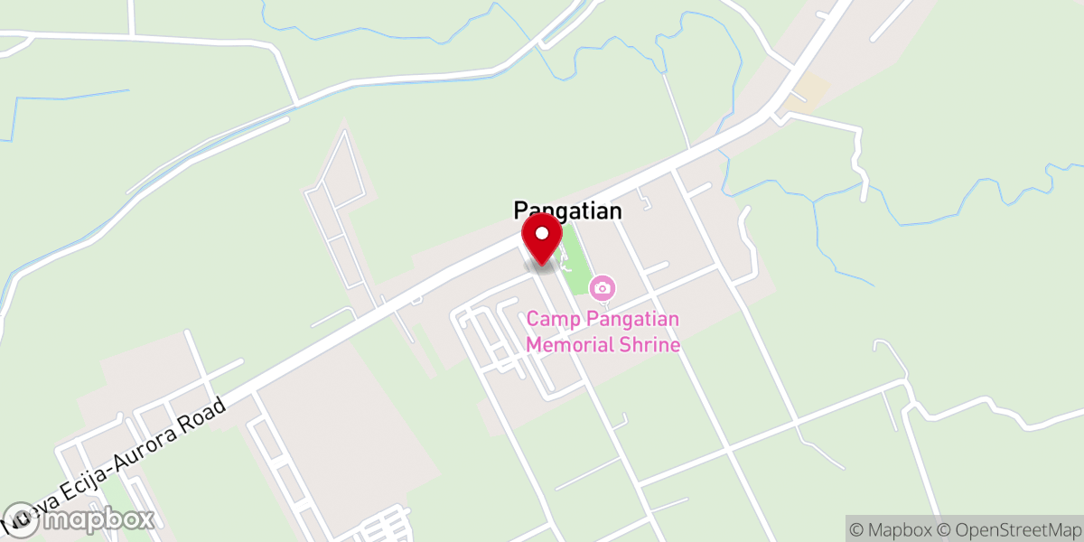 Map showing location of Shrine Baptist Church