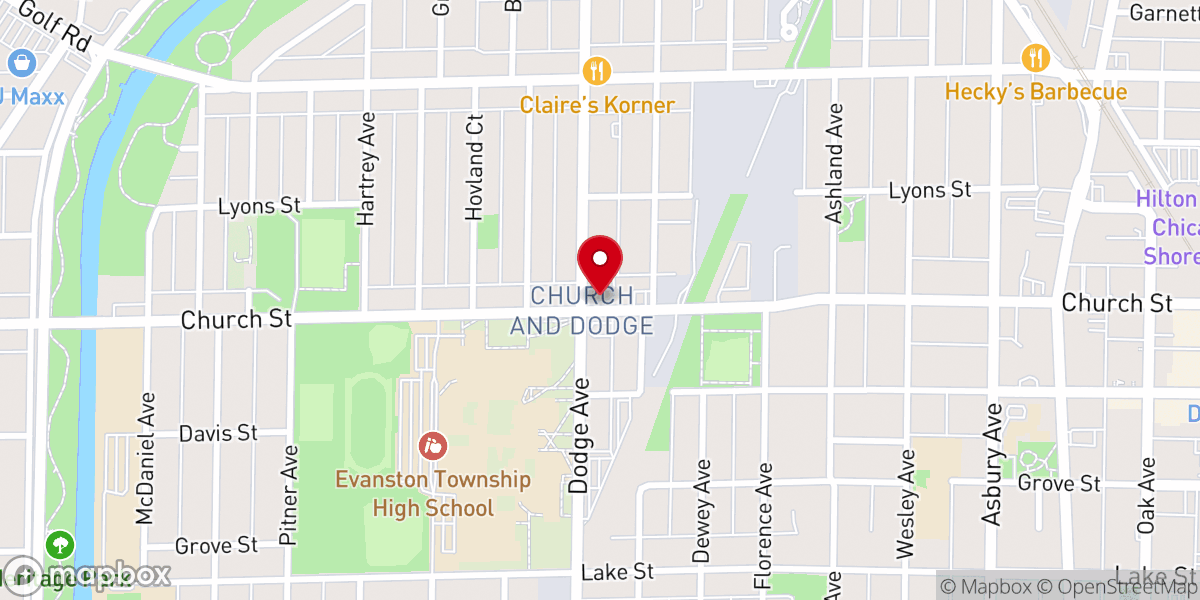 Map showing location of Gibbs - Morrison Cultural Center