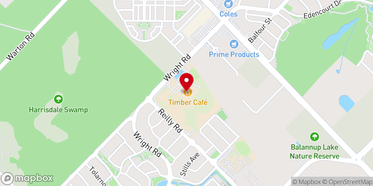Map showing location of Carey Baptist Church