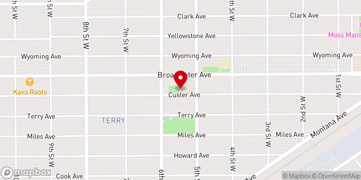 Map showing location of 3 Parish Office