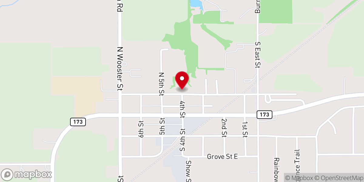 Map showing location of Church of The Apostolic Road