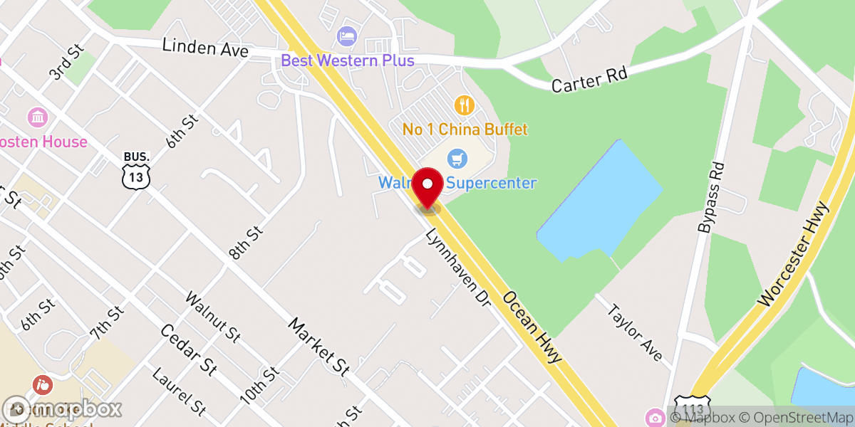 Map showing location of First Corinthians Holiness Church Inc