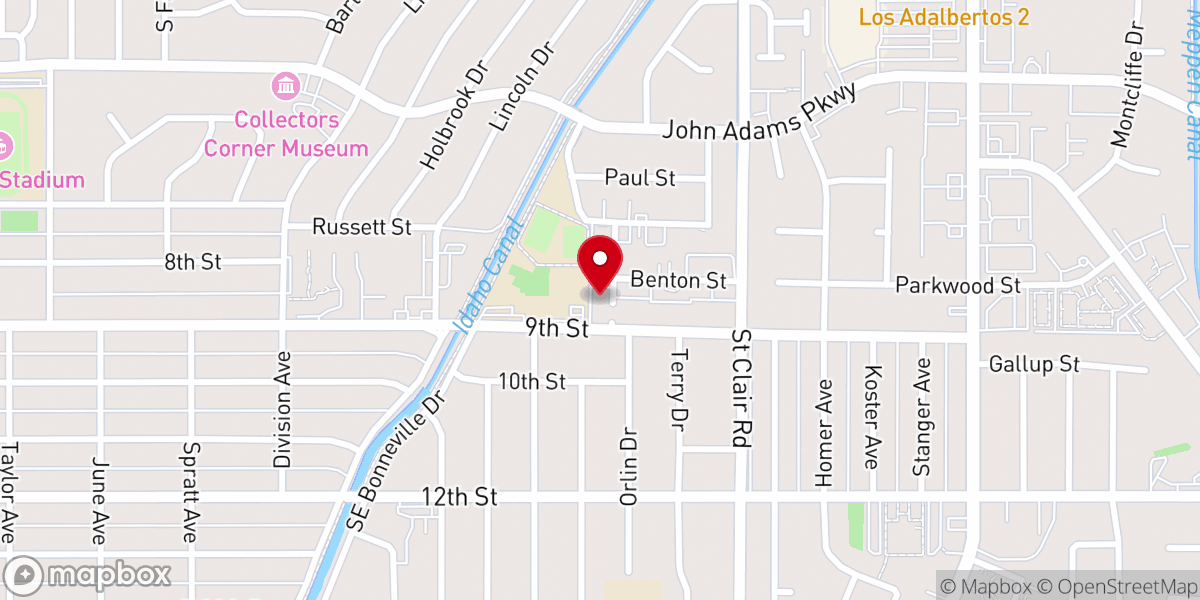 Map showing location of Mount Royal Ministry