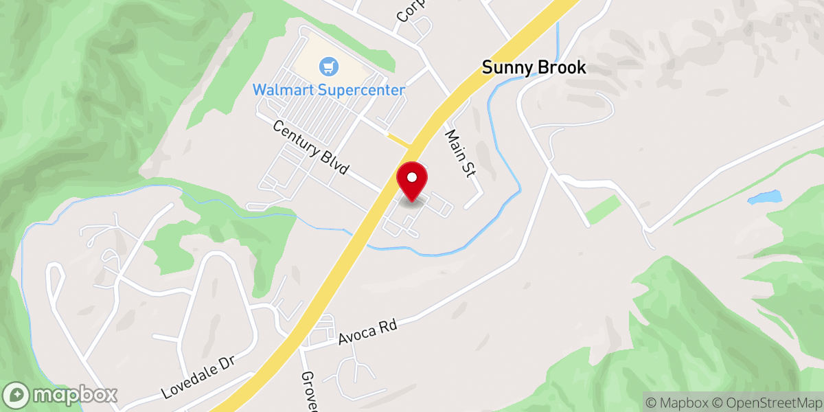 Map showing location of Faith Promise Church Bristol
