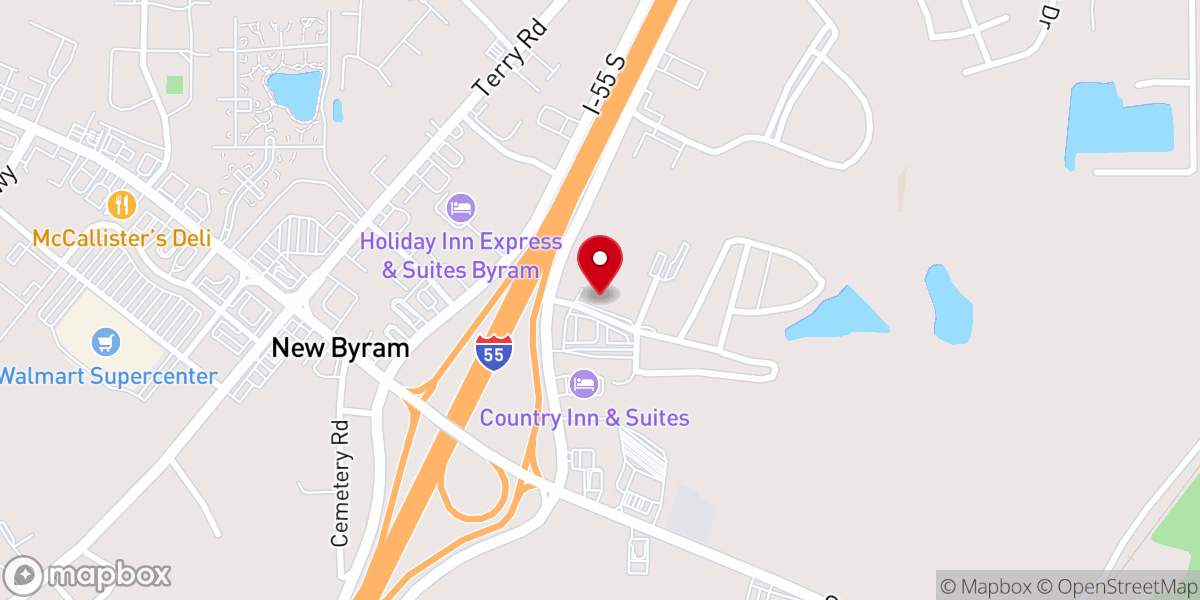 Map showing location of NBC Ministries