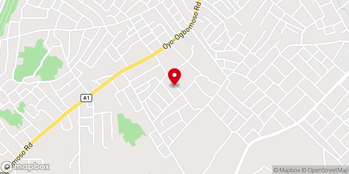 Map showing location of Word Of Life Baptist church