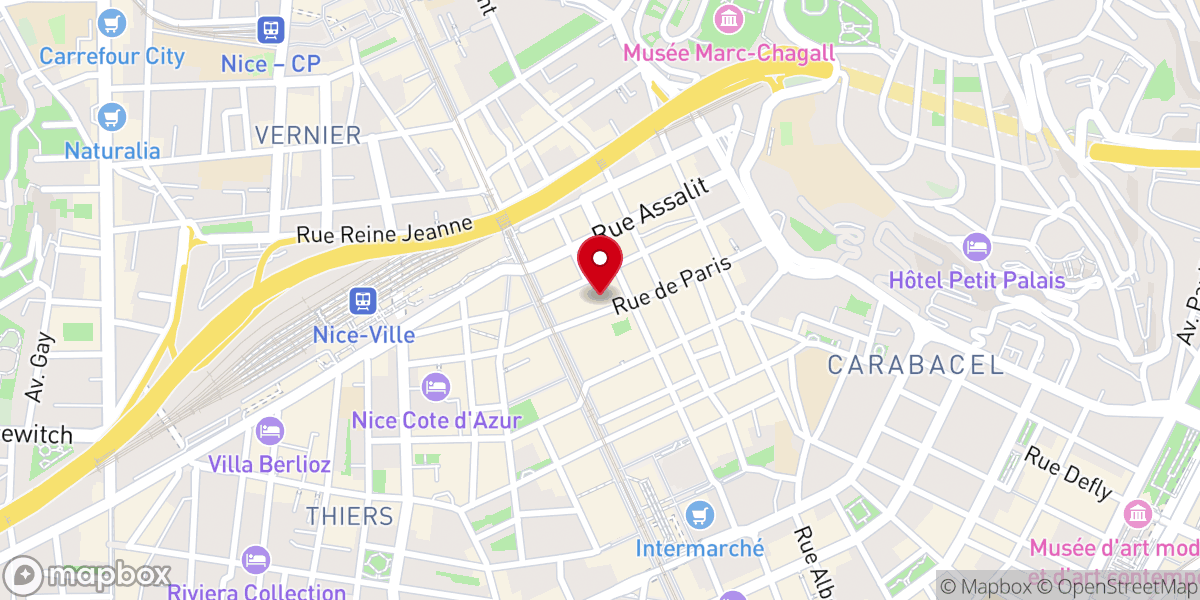 Map showing location of Église Adventiste