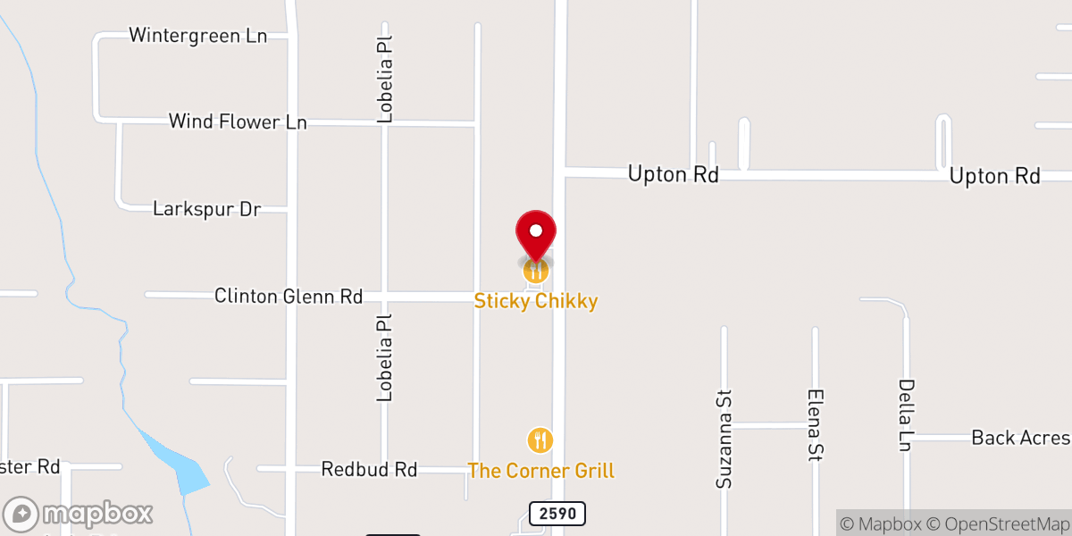 Map showing location of Amazing Grace Amarillo