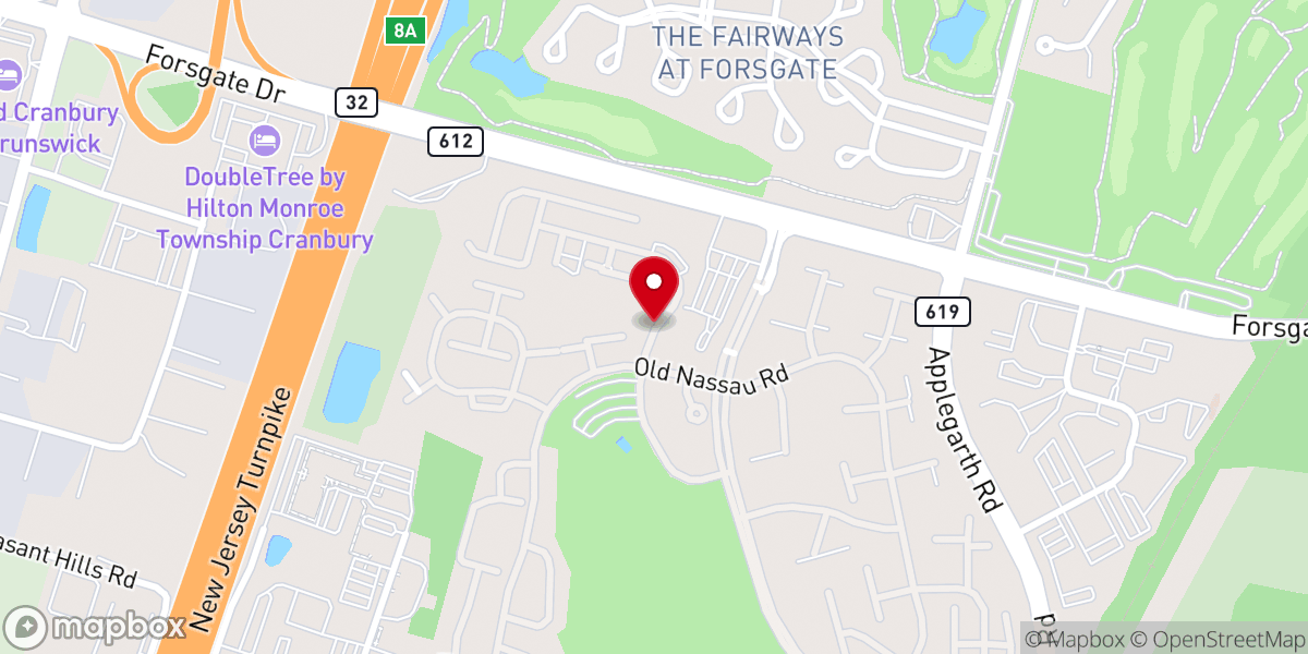Map showing location of Rossmoor Community Church