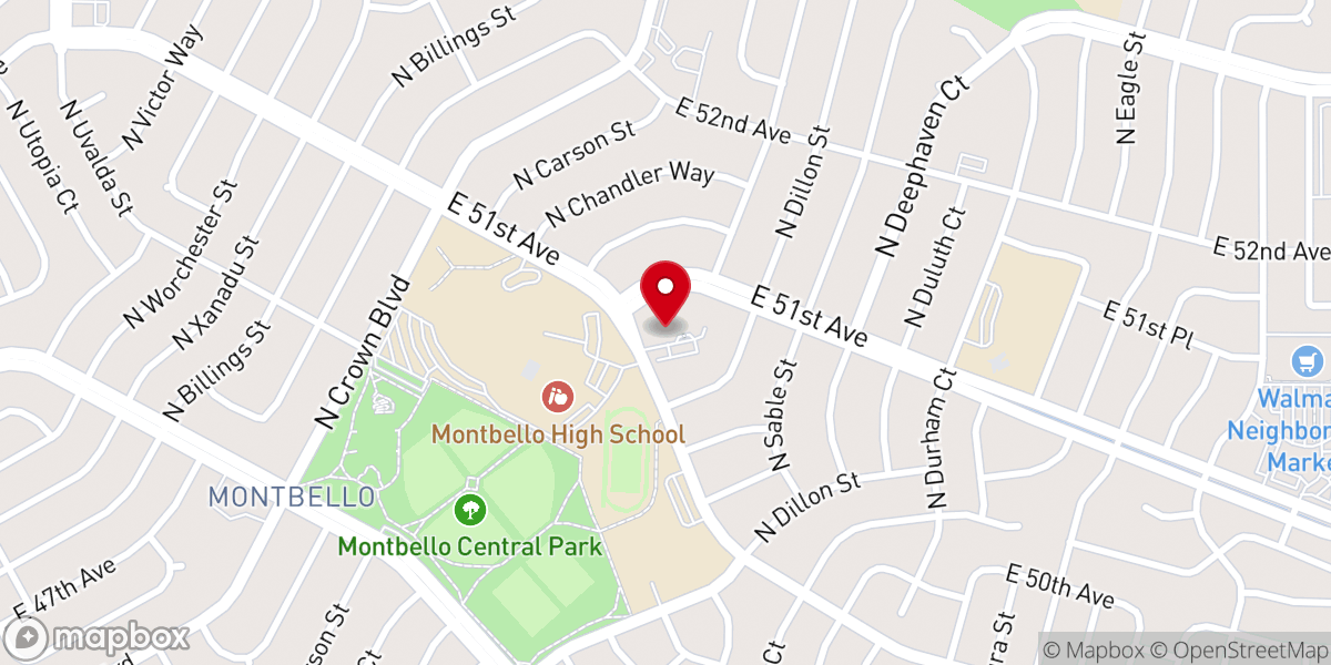 Map showing location of True Light Baptist Church