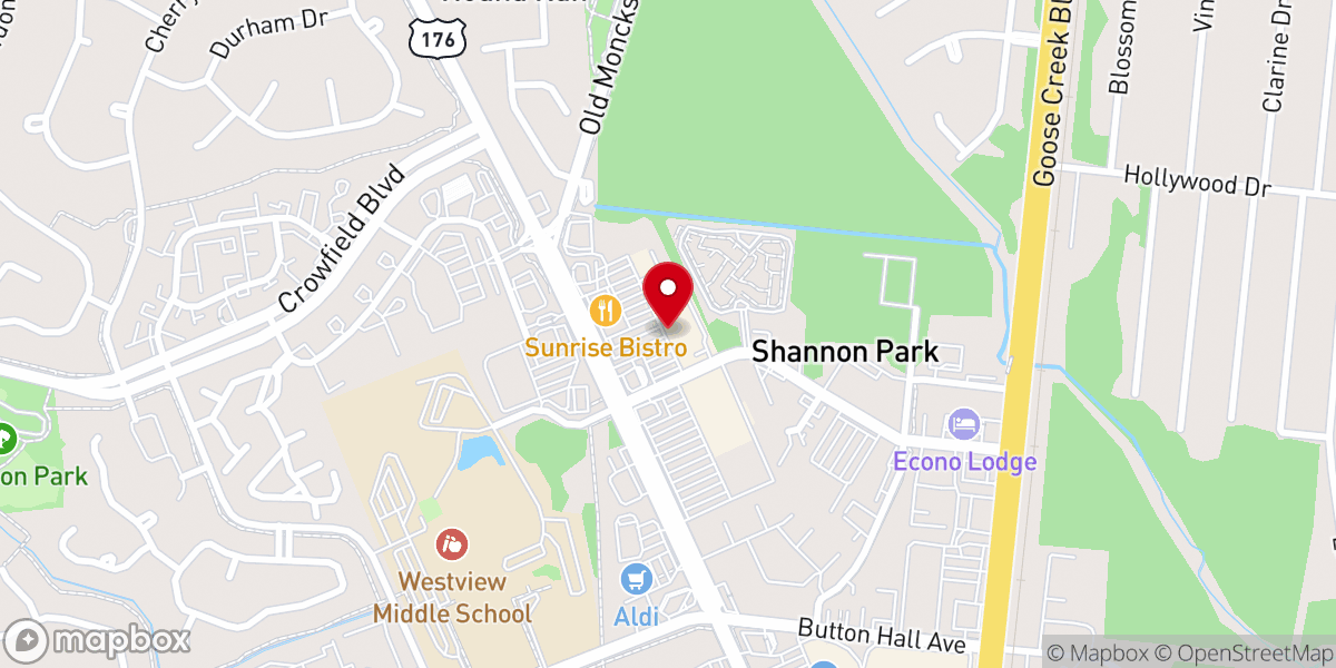 Map showing location of ADMA BioCenters - Goose Creek