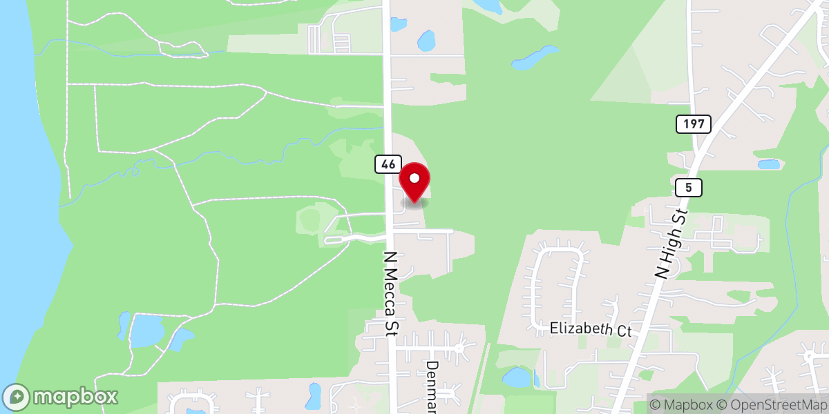 Map showing location of Our Lady of Walsigham Anglican Church