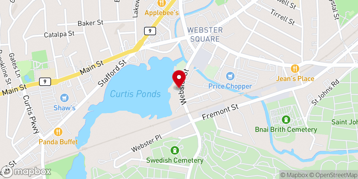 Map showing location of Worcester Church Of Christ Mount Zion