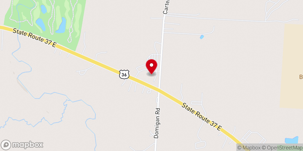 Map showing location of St. John Neumann Catholic Church