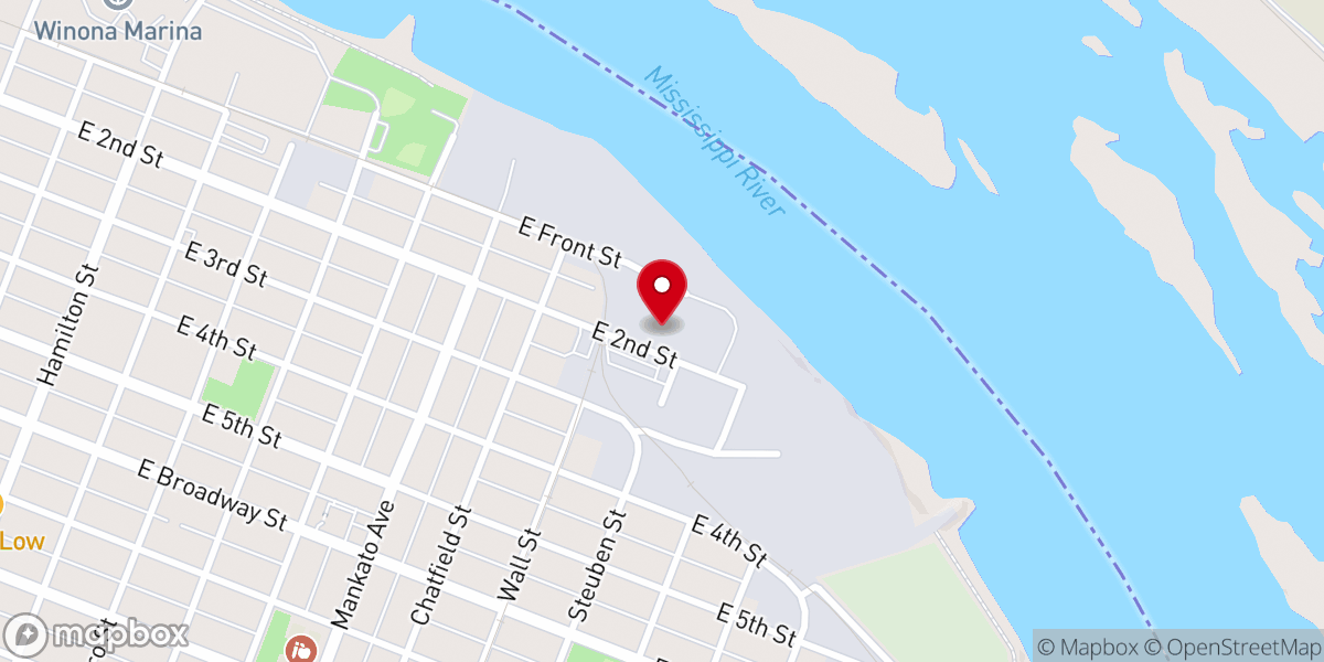 Map showing location of The River Bible Church