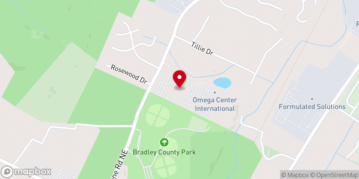 Map showing location of OCI
