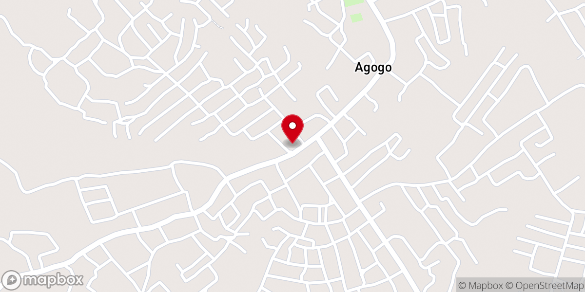 Map showing location of Edward Amankwatia Methodist Church