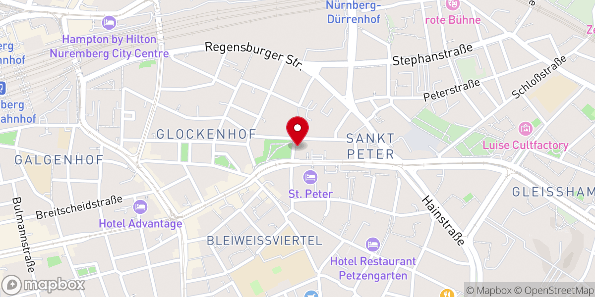 Map showing location of Fränkische Volksmission e.V.