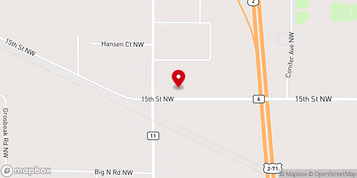 Map showing location of Hope Temple Messianic Fellowship