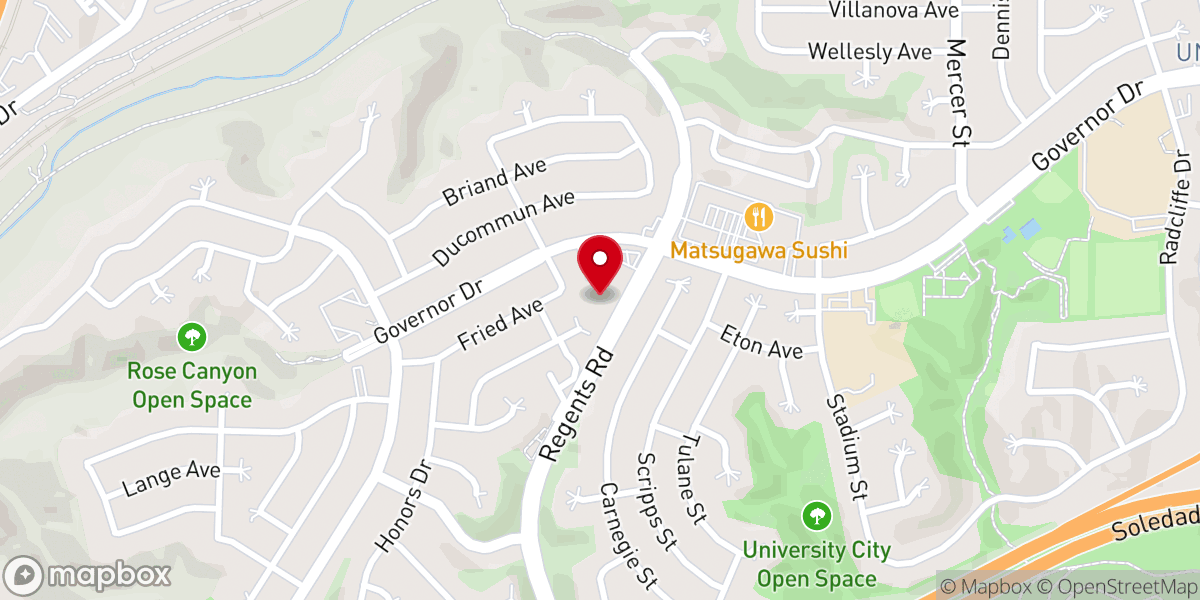 Map showing location of Our Mother of Confidence Catholic Parish
