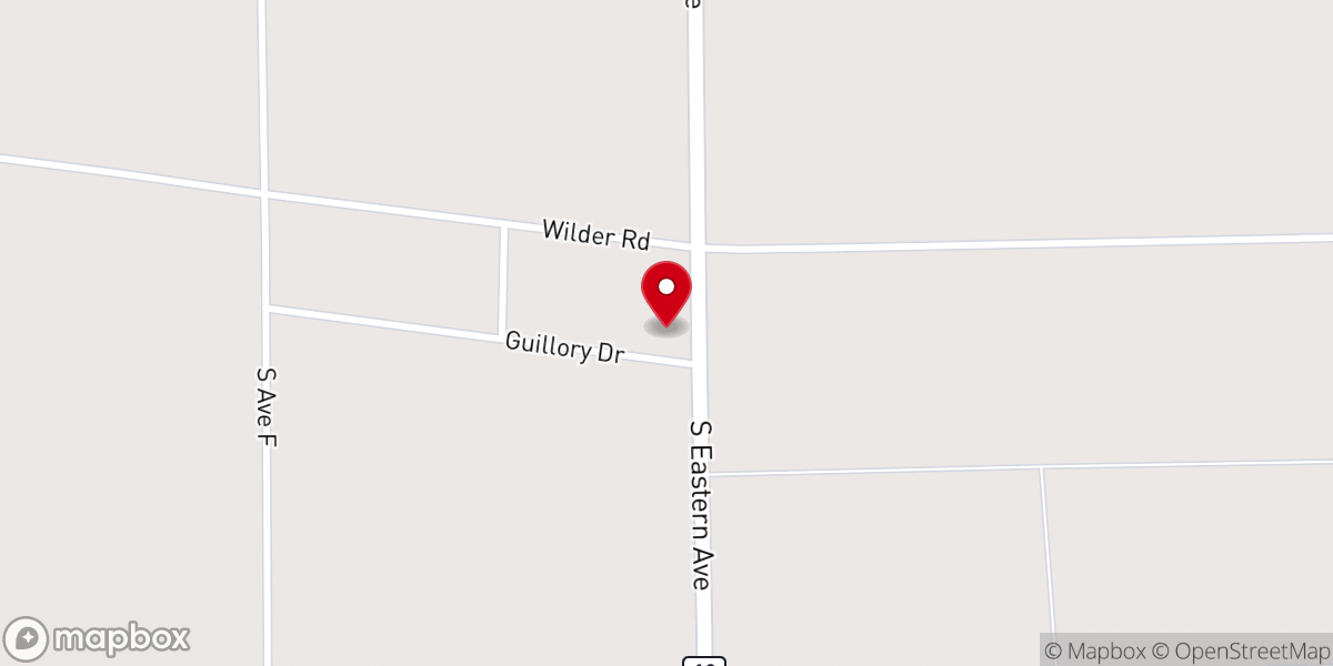 Map showing location of Bible Missionary Church (Wesleyan Holiness)