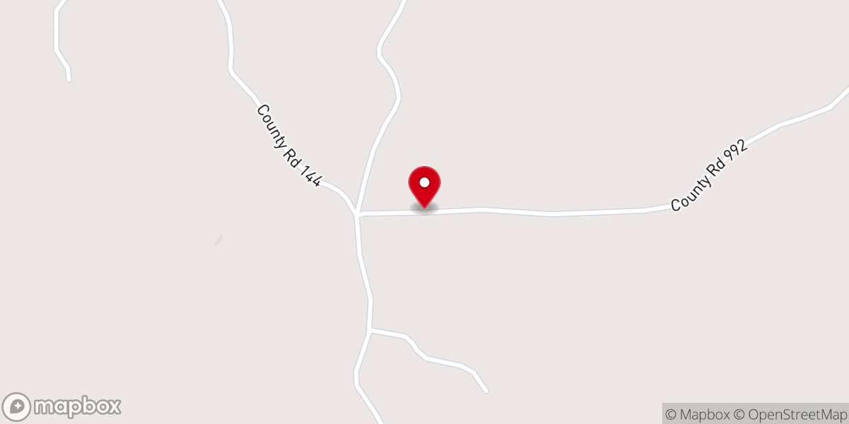 Map showing location of Mount Glory Church