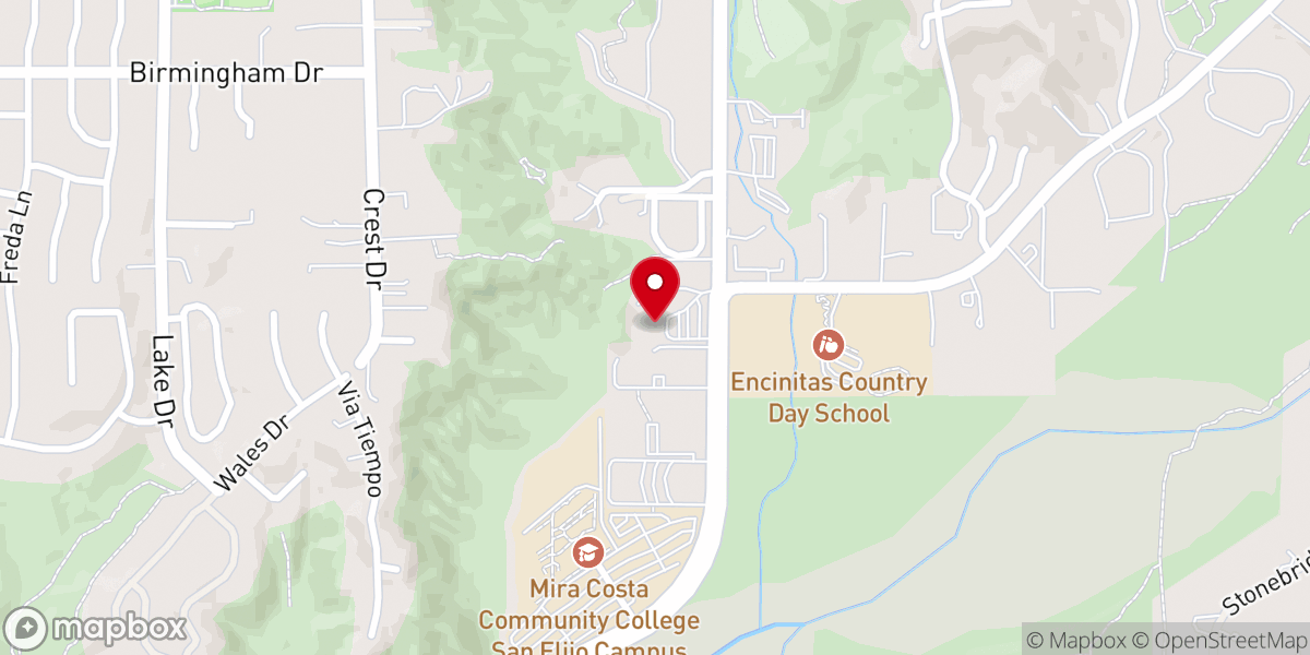 Map showing location of Temple Solel