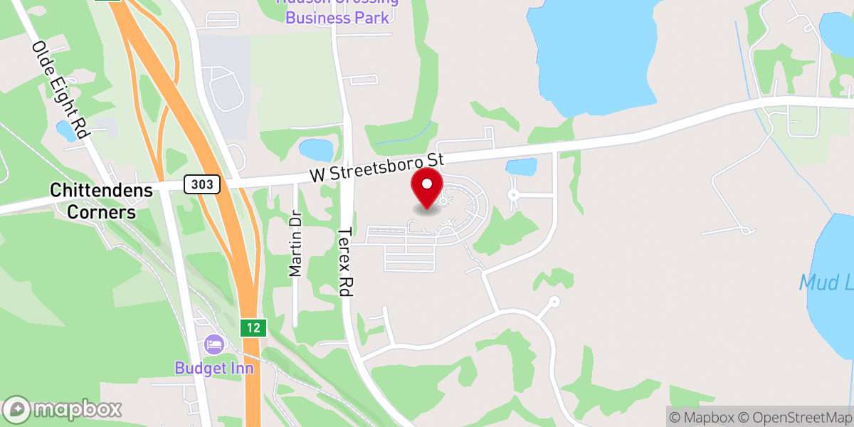 Map showing location of Orchard NEO