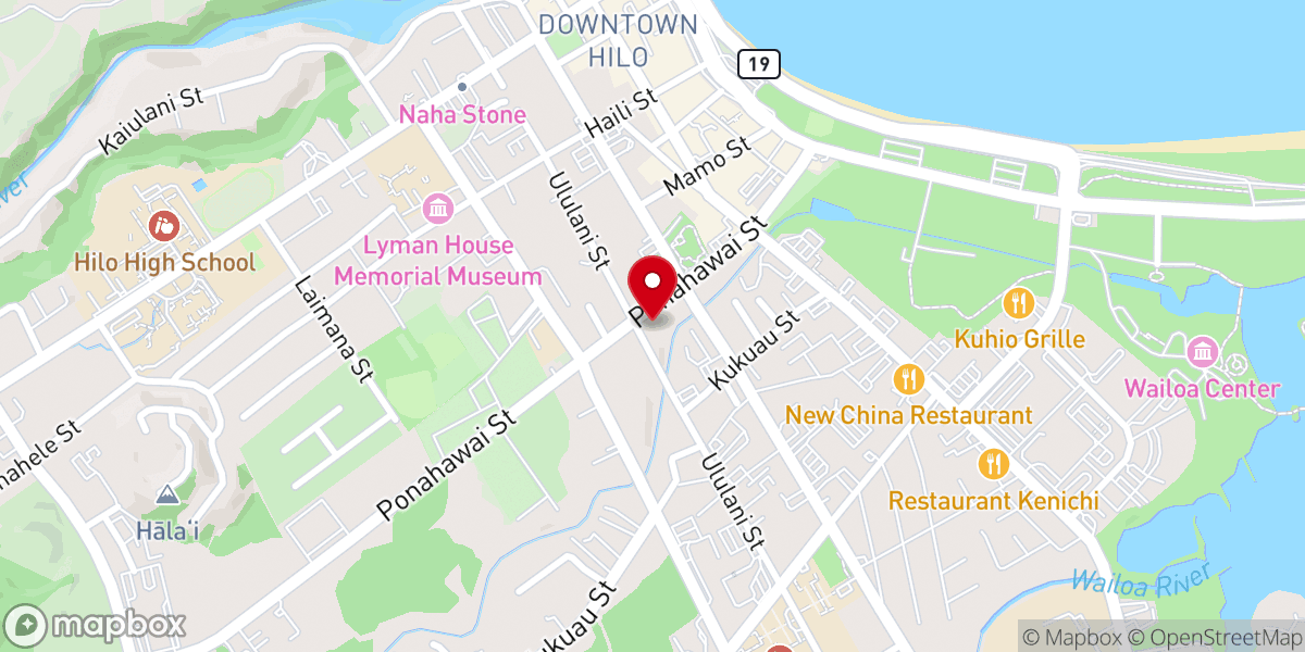 Map showing location of Pele Defense Fund