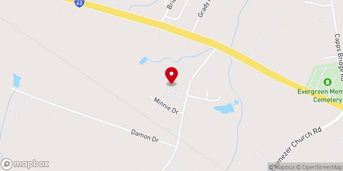 Map showing location of The Bridge Church Princeton
