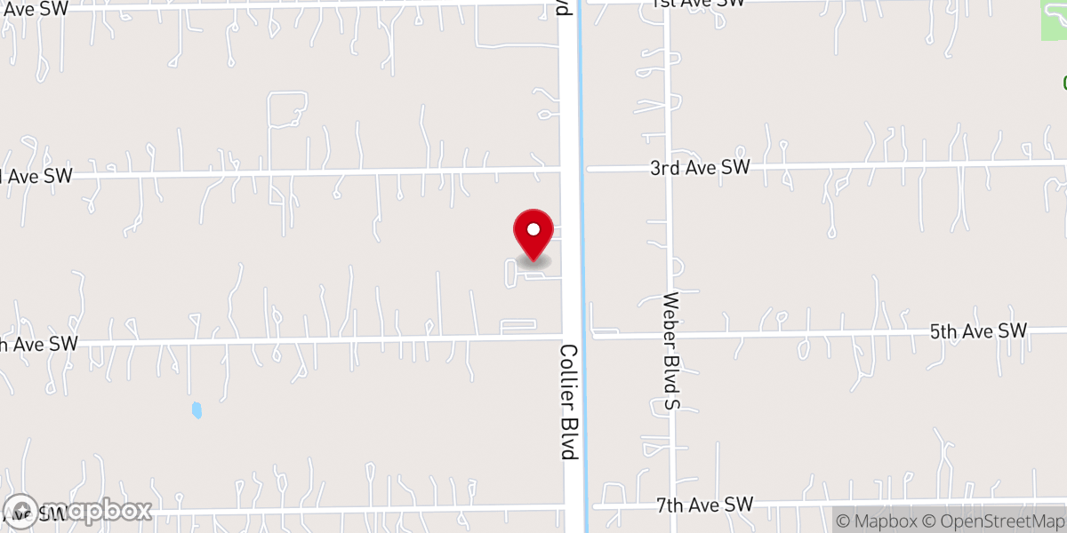 Map showing location of Rock Christian Church Inc