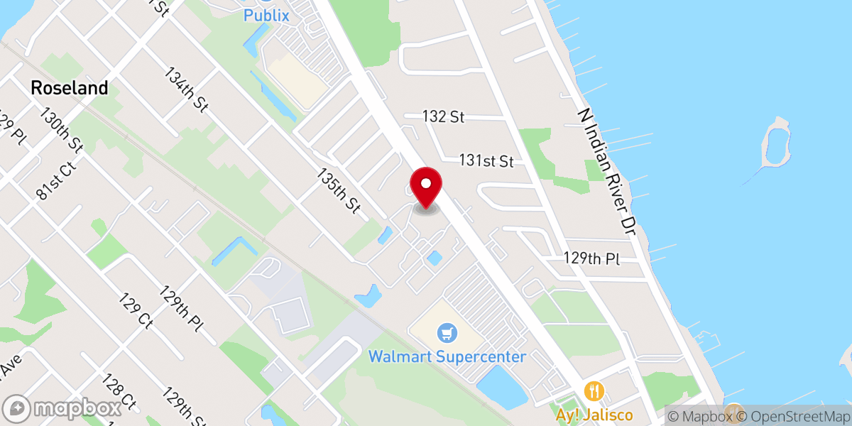 Map showing location of Catholic Men for Jesus Christ of Florida Inc