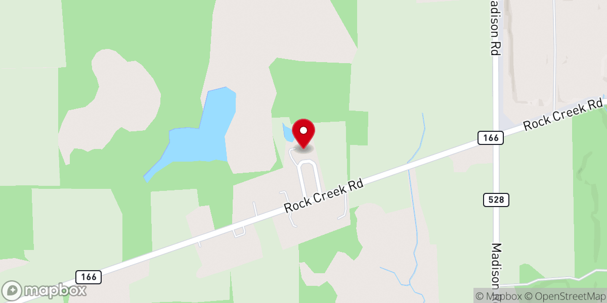 Map showing location of St. Patrick Church (Co-Op)
