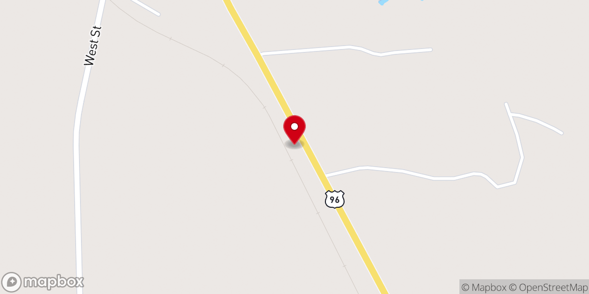 Map showing location of Iglesia Nueva Esperanza