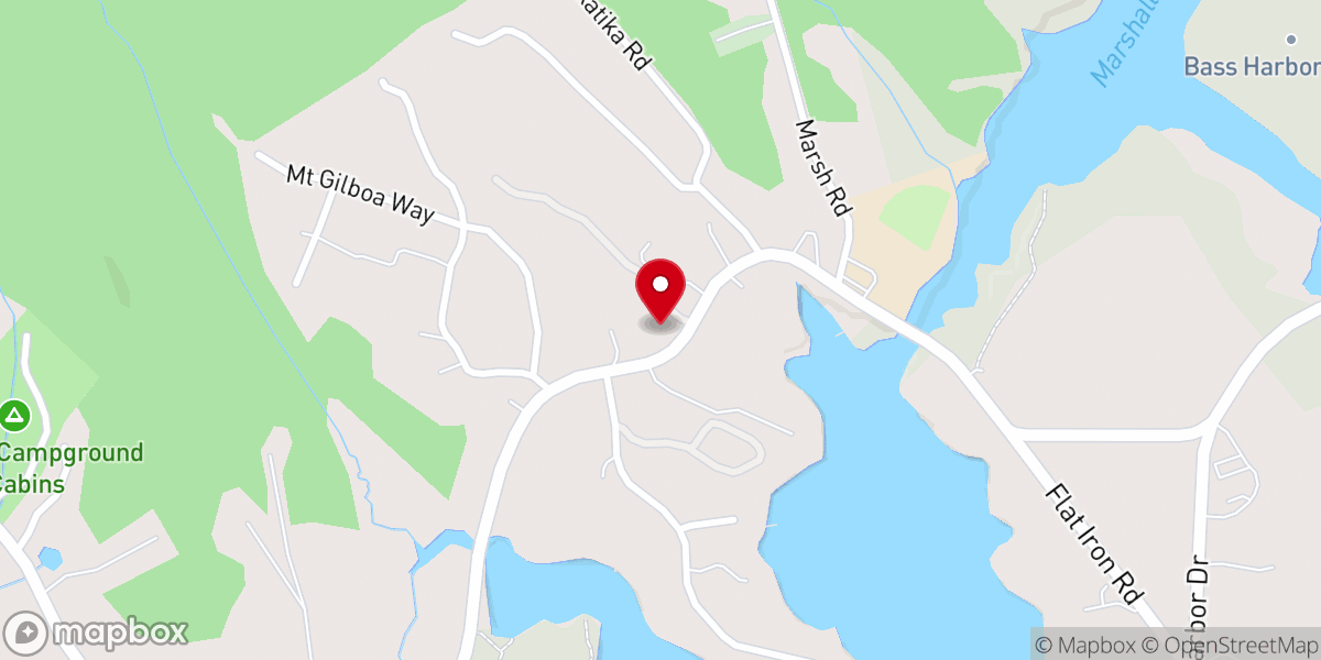 Map showing location of Tremont Congregational Church