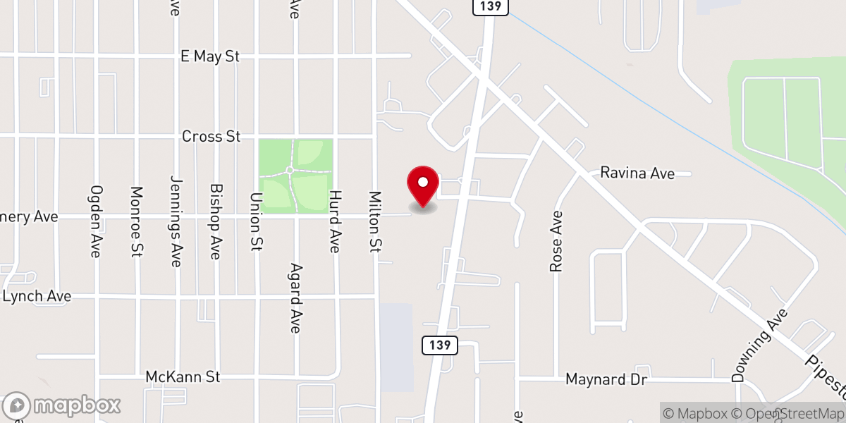 Map showing location of FreedomLife Church