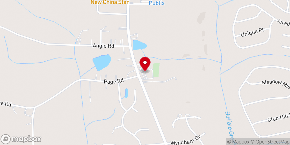 Map showing location of Mount Zion Global Methodist Church