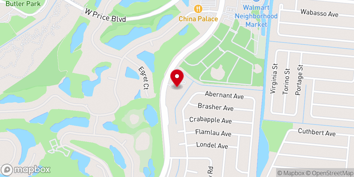 Map showing location of Crossover Christian Fellowship Inc