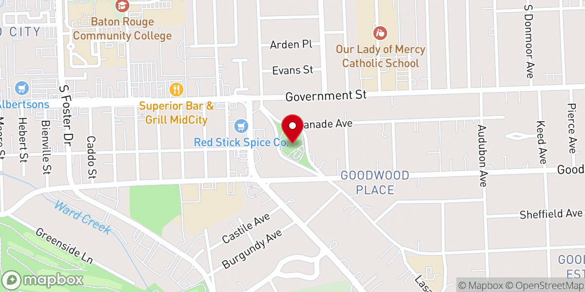 Map showing location of Goodwood Park